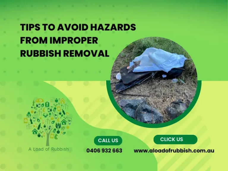 Tips To Avoid Hazards From Improper Rubbish Removal