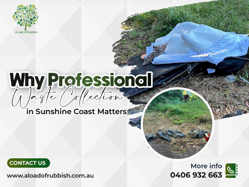 Why Professional Waste Collection in Sunshine Coast Matters